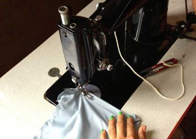 sewing drawstring seam
